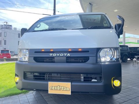 flexdreamハイエース三郷店　【Newカスタムパーツ】「ワイド用ＦＤカスタムグリル」